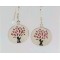 Boucles d'oreilles l'Olivier en argent