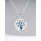 Collier olivier en argent